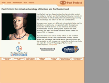 Tablet Screenshot of pastperfect.org.uk
