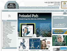 Tablet Screenshot of pastperfect.com